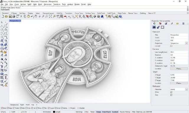 1. Creating a digital 3D model of the jewelry
